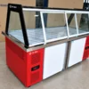 commercial refrigerated deli & meat display case showcase