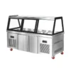 commercial refrigerated deli & meat display case showcase