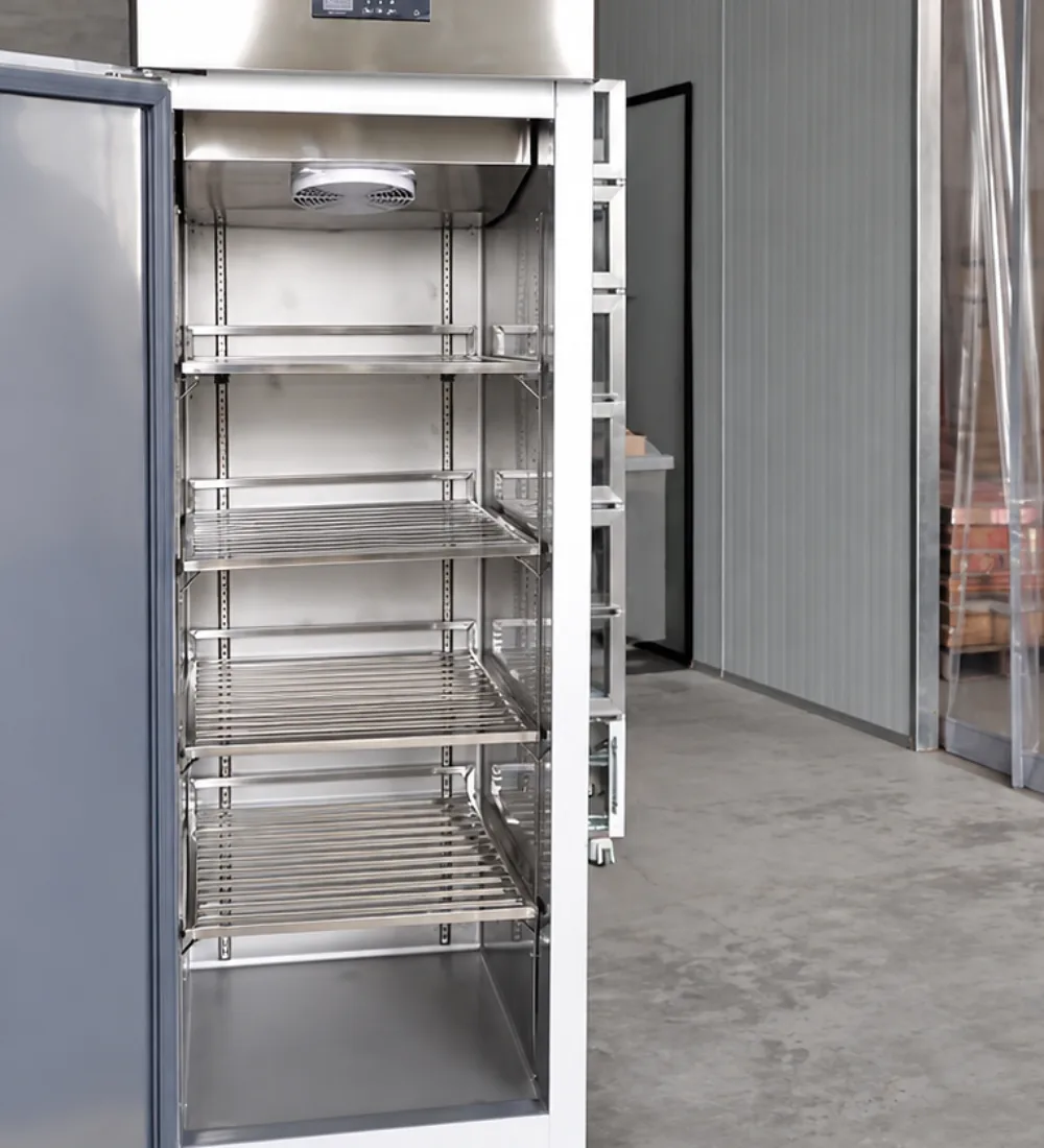 commercial stainless steel fan cooled frost free refrigerator & freezer – large capacity for restaurant kitchens