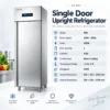 commercial stainless steel fan cooled frost free refrigerator & freezer – large capacity for restaurant kitchens
