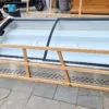 commercial tiered refrigerated ice display merchandiser