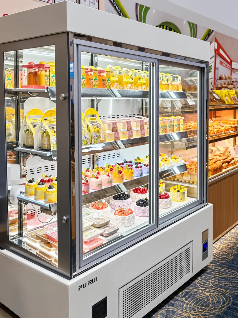 commercial bakery cake showcase refrigerator (复制)