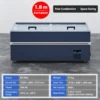 modular supermarket island freezer with sliding glass lids