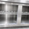 stainless steel fresh keeping refrigerated counter & kitchen freezer worktable