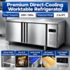 stainless steel fresh keeping refrigerated counter & kitchen freezer worktable