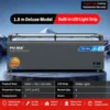 supermarket curved glass display freezer with sliding lids