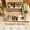 all in one café & bakery solution with stainless steel counters & equipment