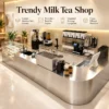 all in one café & bakery solution with stainless steel counters & equipment