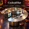 all in one café & bakery solution with stainless steel counters & equipment