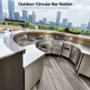 custom modular circular bar station