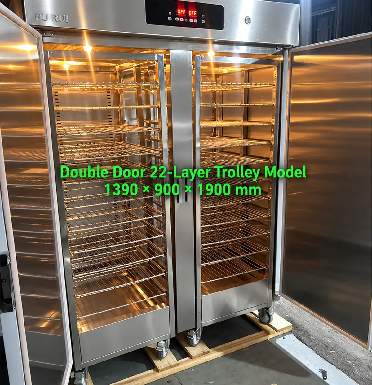commercial banquet food warming cabinet with humidity control