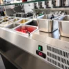 commercial refrigerated salad & fruit display case (复制)