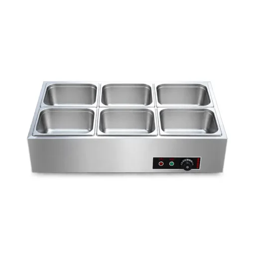 commercial countertop electric food warmer with glass sneeze guard (复制)