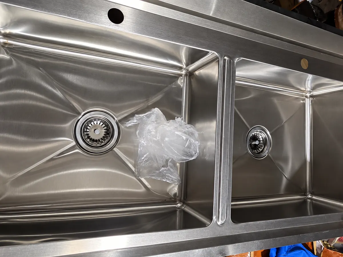 commercial stainless steel kitchen sink