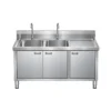 commercial stainless steel kitchen sink cabinet
