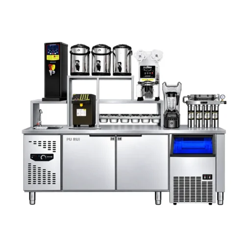 complete bubble tea shop bar station equipment solution