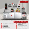 complete bubble tea shop bar station equipment solution