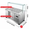 commercial salad prep table (复制)
