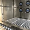 marble top refrigerated pizza & salad prep table